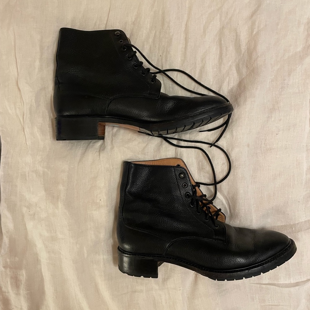 Vintage lace up boots